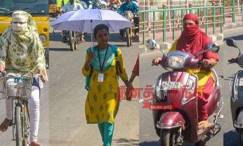 தஞ்சையில்,பகலில் அக்னி நட்சத்திரம் போல் சுட்டெரித்த வெயில் தஞ்சையில்,பகலில் அக்னி நட்சத்திரம் போல் சுட்டெரித்த வெயில்