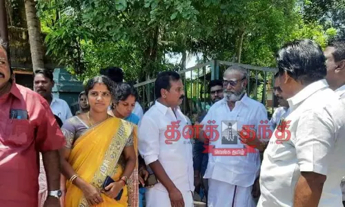 குப்பை கிடங்கில் கல்யாணசுந்தரம் எம்.பி. ஆய்வு குப்பை கிடங்கில் கல்யாணசுந்தரம் எம்.பி. ஆய்வு