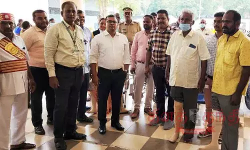 ரூ.7 லட்சத்தில் 17 மாற்றுத்திறனாளிகளுக்கு நவீன செயற்கை கால் ரூ.7 லட்சத்தில் 17 மாற்றுத்திறனாளிகளுக்கு நவீன செயற்கை கால்