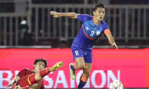 நட்புறவு கால்பந்து போட்டி: வியட்நாம் அணியிடம் வீழ்ந்தது இந்திய அணி நட்புறவு கால்பந்து போட்டி: வியட்நாம் அணியிடம் வீழ்ந்தது இந்திய அணி