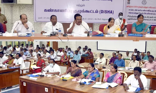 ஈரோடு மாவட்டத்தில் 96,656 வீடுகளுக்கு குடிநீர் இணைப்பு- கண்காணிப்புக்குழு தலைவர் தகவல் ஈரோடு மாவட்டத்தில் 96,656 வீடுகளுக்கு குடிநீர் இணைப்பு- கண்காணிப்புக்குழு தலைவர் தகவல்