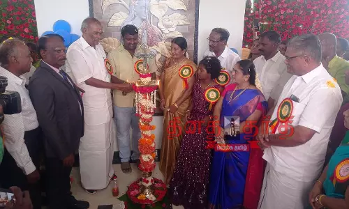 மரியம் பெண்கள் கலை- அறிவியல் கல்லூரி  சபாநாயகர் அப்பாவு திறந்து வைத்தார்