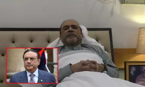 பாகிஸ்தான் முன்னாள் அதிபர் சர்தாரி உடல்நல குறைவால் மருத்துவமனையில் அனுமதி பாகிஸ்தான் முன்னாள் அதிபர் சர்தாரி உடல்நல குறைவால் மருத்துவமனையில் அனுமதி