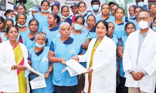 உலக இதய தினம்: அரசு ஆஸ்பத்திரிகளில் விழிப்புணர்வு நிகழ்ச்சி