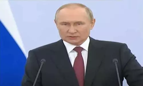 உக்ரைனின் 4 பகுதிகள் ரஷியாவுடன் இணைப்பு - அதிபர் புதின் அறிவிப்பு