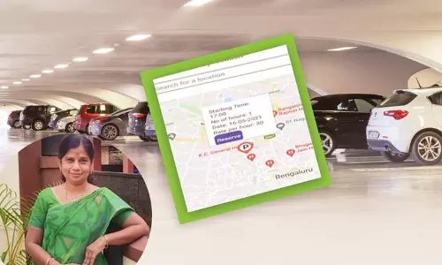 வாகனத்தை நிறுத்துவதற்கு ஏற்ற இடம் சொல்லும் செயலி