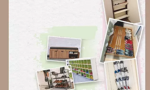 வீட்டில் காலணி ஸ்டாண்டு அமைக்கும் முறை