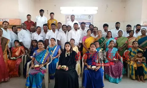 கர்ப்பிணிகளுக்கு சமுதாய வளைகாப்பு நிகழ்ச்சி