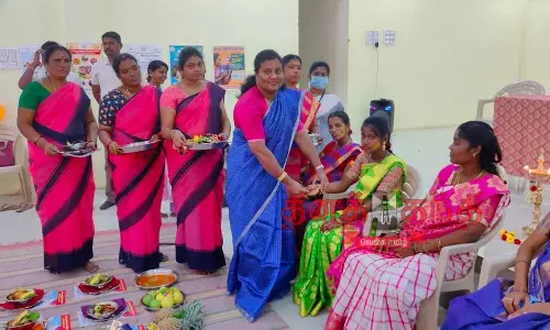 கர்ப்பிணிகளுக்கு சமுதாய வளைகாப்பு விழா