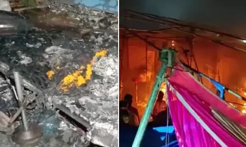 உ.பி.யில் துர்கா பூஜை பந்தலில் ஏற்பட்ட தீ விபத்தில் 52 பேர் காயம்: 2 சிறுவர்கள் உட்பட 3 பேர் பரிதாபமாக உயிரிழப்பு! உ.பி.யில் துர்கா பூஜை பந்தலில் ஏற்பட்ட தீ விபத்தில் 52 பேர் காயம்: 2 சிறுவர்கள் உட்பட 3 பேர் பரிதாபமாக உயிரிழப்பு!