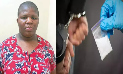 கானத்தூரில் ரூ.5¾ லட்சம் போதைப்பொருள் பறிமுதல்; நைஜீரிய பெண் கைது