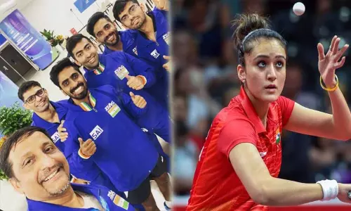 உலக டேபிள் டென்னிஸ் சாம்பியன்ஷிப்: இந்திய ஆடவர் மற்றும் மகளிர் அணி வெற்றி