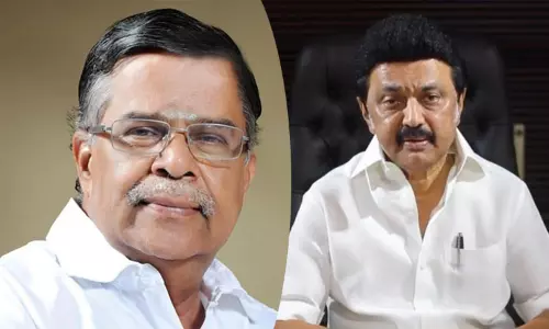 மணிப்பூர் கவர்னர் இல.கணேசனிடம் முதல்-அமைச்சர் மு.க.ஸ்டாலின் நலம் விசாரிப்பு