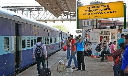 உ.பி.யில் பைசாபாத் கன்டோன்மென்ட் ரெயில் நிலையத்தின் பெயரை மாற்ற பாதுகாப்பு அமைச்சகம் ஒப்புதல்!