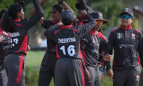 மகளிர் ஆசிய கோப்பை கிரிக்கெட்: ஐக்கிய அரபு அமீரகம் - மலேசியா அணிகள் இன்று மோதல் மகளிர் ஆசிய கோப்பை கிரிக்கெட்: ஐக்கிய அரபு அமீரகம் - மலேசியா அணிகள் இன்று மோதல்