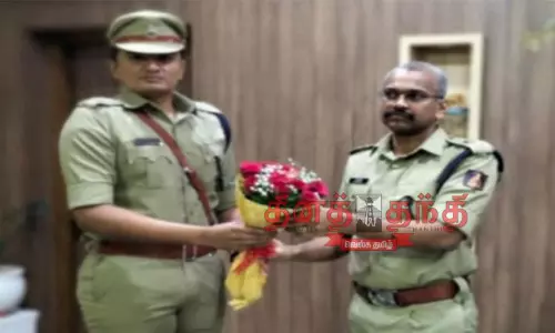 சிவமொக்கா மாவட்ட புதிய போலீஸ் சூப்பிரண்டாக மிதுன்குமார் பதவியேற்பு