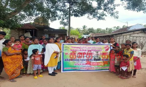 நரசிங்காபுரம் பகுதியில் மத நல்லிணக்க உறுதிமொழி ஏற்பு