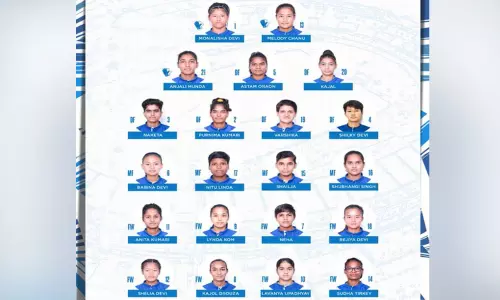 ஜூனியர் பெண்கள் உலக கோப்பை கால்பந்து - இந்திய அணி அறிவிப்பு