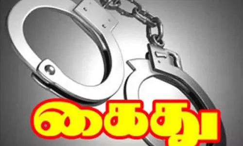 மணல் கடத்திய 2 பேர் கைது