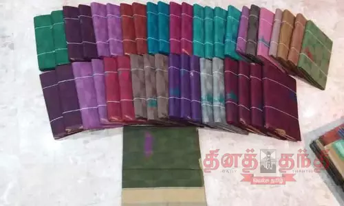 காட்டன் சேலைகள் விற்பனை குறைந்ததால் நெசவாளர்கள் கவலை