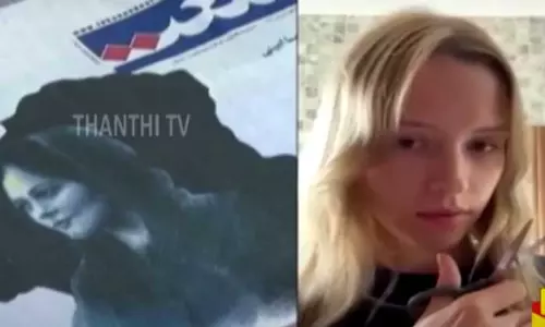 விஸ்வரூபம் எடுக்கும் ஹிஜாப் விவகாரம் - ஈரான் பெண்களுக்கு ஆதரவு தெரிவிக்கும் பிரெஞ்சு நடிகைகள்