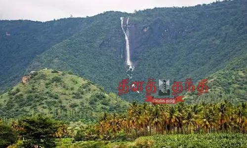 நிலச்சரிவால் திசைமாறிய சுரங்கனார் நீர்வீழ்ச்சி : சீரமைப்பு பணிக்காக காத்திருக்கும் விவசாயிகள் நிலச்சரிவால் திசைமாறிய சுரங்கனார் நீர்வீழ்ச்சி : சீரமைப்பு பணிக்காக காத்திருக்கும் விவசாயிகள்