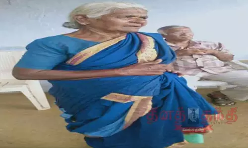 மூதாட்டியை கட்டி போட்டு நகை, பணம் கொள்ளை