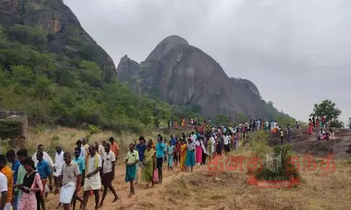 தோரணமலையில் பவுர்ணமி கிரிவலம்