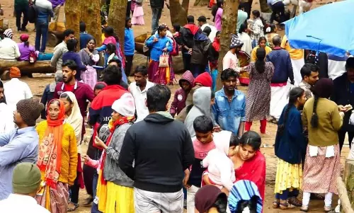 கொடைக்கானலுக்கு படையெடுத்த சுற்றுலா பயணிகள் கொடைக்கானலுக்கு படையெடுத்த சுற்றுலா பயணிகள்