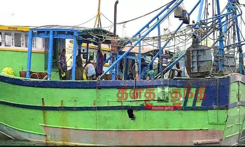 ராமேசுவரம் மீனவர்கள் விரட்டியடிப்பு