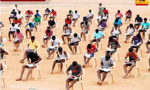 சென்னையில் நடந்த ராணுவ தேர்வில் ப்ளூ டூத் பயன்படுத்தி காப்பியடித்த வடமாநில இளைஞர்கள்