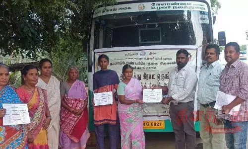 மண் மாதிரி சேகரிப்பு முகாம்