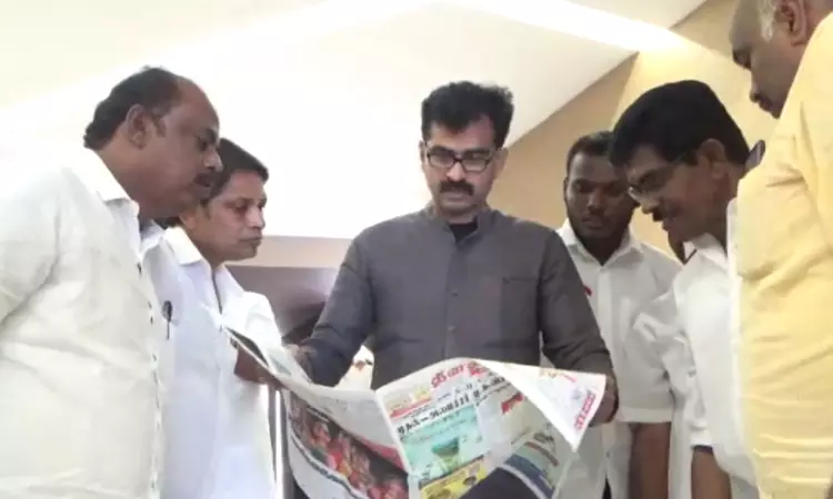 மக்களைப் பற்றி சிந்திக்காமல் பாஜக மத அரசியல் செய்து வருகிறது - துரை வைகோ குற்றச்சாட்டு மக்களைப் பற்றி சிந்திக்காமல் பாஜக மத அரசியல் செய்து வருகிறது - துரை வைகோ குற்றச்சாட்டு