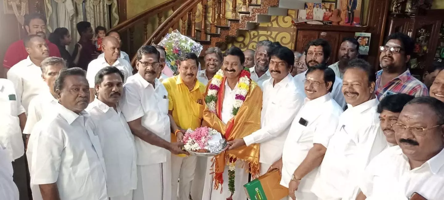 அன்பழகனுக்கு கவர்னர் தமிழிசை, முதல்-அமைச்சர் ரங்கசாமி வாழ்த்து