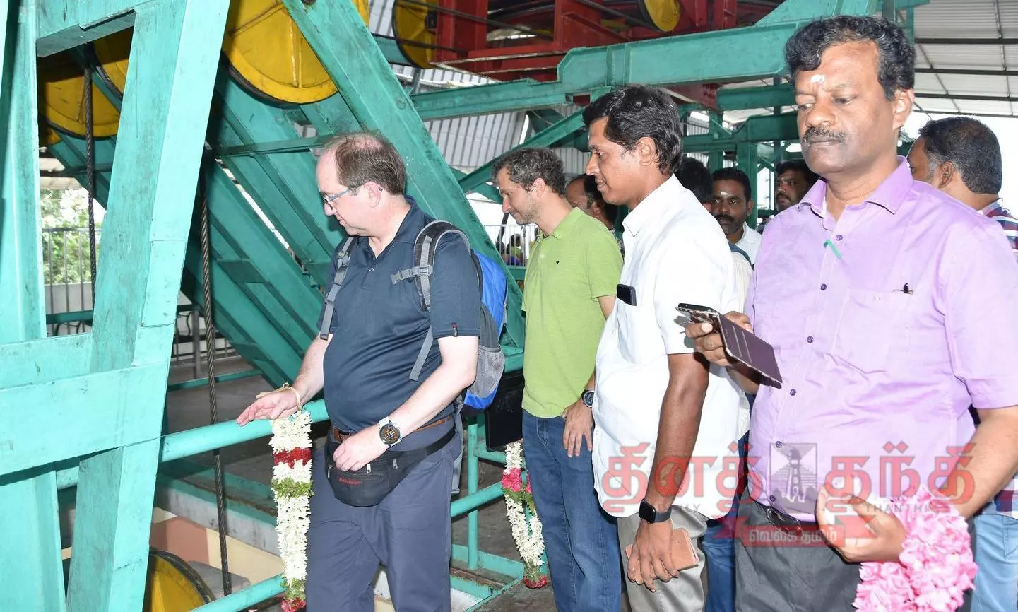 தமிழ்நாட்டிலேயே முதன்முறையாக பழனி-கொடைக்கானல் ரோப்கார் சேவை