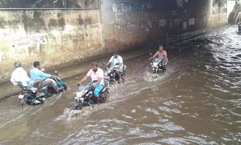திண்டுக்கல்லில் 2-வது நாளாக கொட்டி தீர்த்த மழை