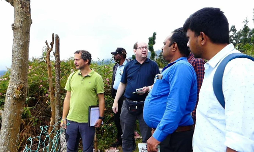 கொடைக்கானலில் வெளிநாட்டு என்ஜினீயர்கள், அதிகாரிகள் குழு ஆய்வு