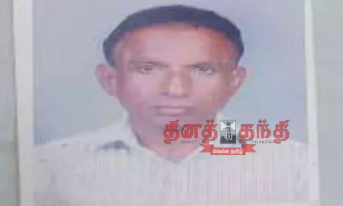 முதியவர் கழுத்தை இறுக்கி கொலை; மதுபானக்கடை ஊழியர் கைது