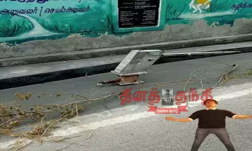 சூளேஸ்வரன்பட்டியில் அடிபம்புடன் சேர்த்து சாலை அமைப்பு