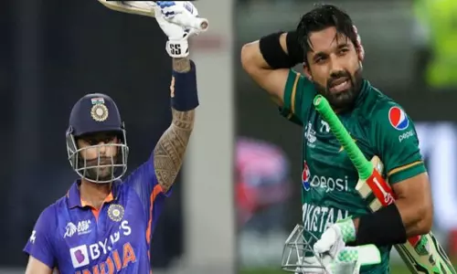 டி20 பேட்டிங் தரவரிசை: ரிஸ்வானை நெருங்கும் சூர்யகுமார் யாதவ்... முதலிடம் பிடிப்பாரா?