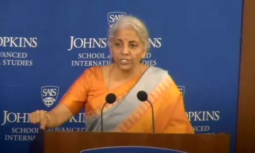 இந்தியாவின் 5ஜி தொழில்நுட்பம் முற்றிலும் உள்நாட்டில் உருவானது - அமெரிக்க மாணவர்களிடையே மந்திரி நிர்மலா சீதாராமன் பெருமிதம் இந்தியாவின் 5ஜி தொழில்நுட்பம் முற்றிலும் உள்நாட்டில் உருவானது - அமெரிக்க மாணவர்களிடையே மந்திரி நிர்மலா சீதாராமன் பெருமிதம்