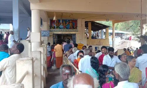 புரட்டாசி கடைசி வெள்ளிக்கிழமை: காரையார் சொரிமுத்து அய்யனார் கோவிலில் குவிந்த பக்தர்கள். புரட்டாசி கடைசி வெள்ளிக்கிழமை: காரையார் சொரிமுத்து அய்யனார் கோவிலில் குவிந்த பக்தர்கள்.