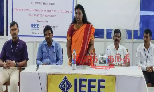 டாக்டர் சிவந்தி ஆதித்தனார் பொறியியல் கல்லூரியில் தேசிய அளவிலான பயிற்சி பட்டறை டாக்டர் சிவந்தி ஆதித்தனார் பொறியியல் கல்லூரியில் தேசிய அளவிலான பயிற்சி பட்டறை