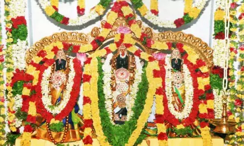 ஆனைமலை அருகே பெருமாள் கோவிலில் சிறப்பு வழிபாடு