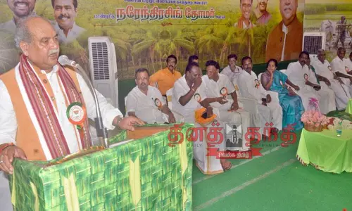 மோடியின் பிம்பத்தை தமிழக மக்கள் மனதில் இருந்து யாராலும் அழிக்க முடியாது-மத்திய மந்திரி பேச்சு