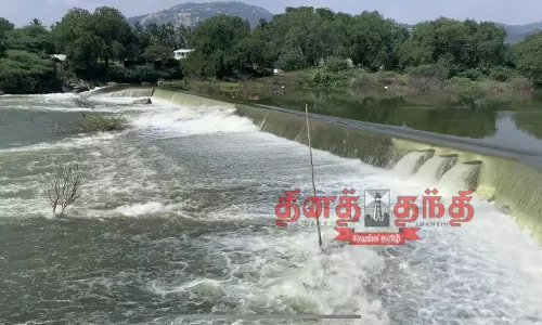மார்க்கண்டேயன் நதியில் வெள்ளப்பெருக்கு