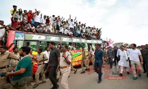ராகுலின் பாதயாத்திரை 1,000 கி.மீ. தூர மைல்கல்லை எட்டுகிறது; பல்லாரியில் இன்று பிரமாண்ட பொதுக்கூட்டம்