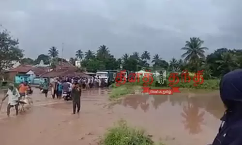 சனத்குமார் நதியில் வெள்ளப்பெருக்கு