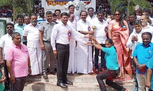 இந்தியாவின் விளையாட்டு தலைமையிடமாக தமிழ்நாட்டை மாற்ற வேண்டும்; அமைச்சர் பேச்சு