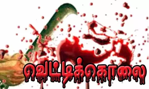மகளுக்கு பாலியல் தொல்லை கொடுக்க முயன்ற தொழிலாளி வெட்டிக்கொலை